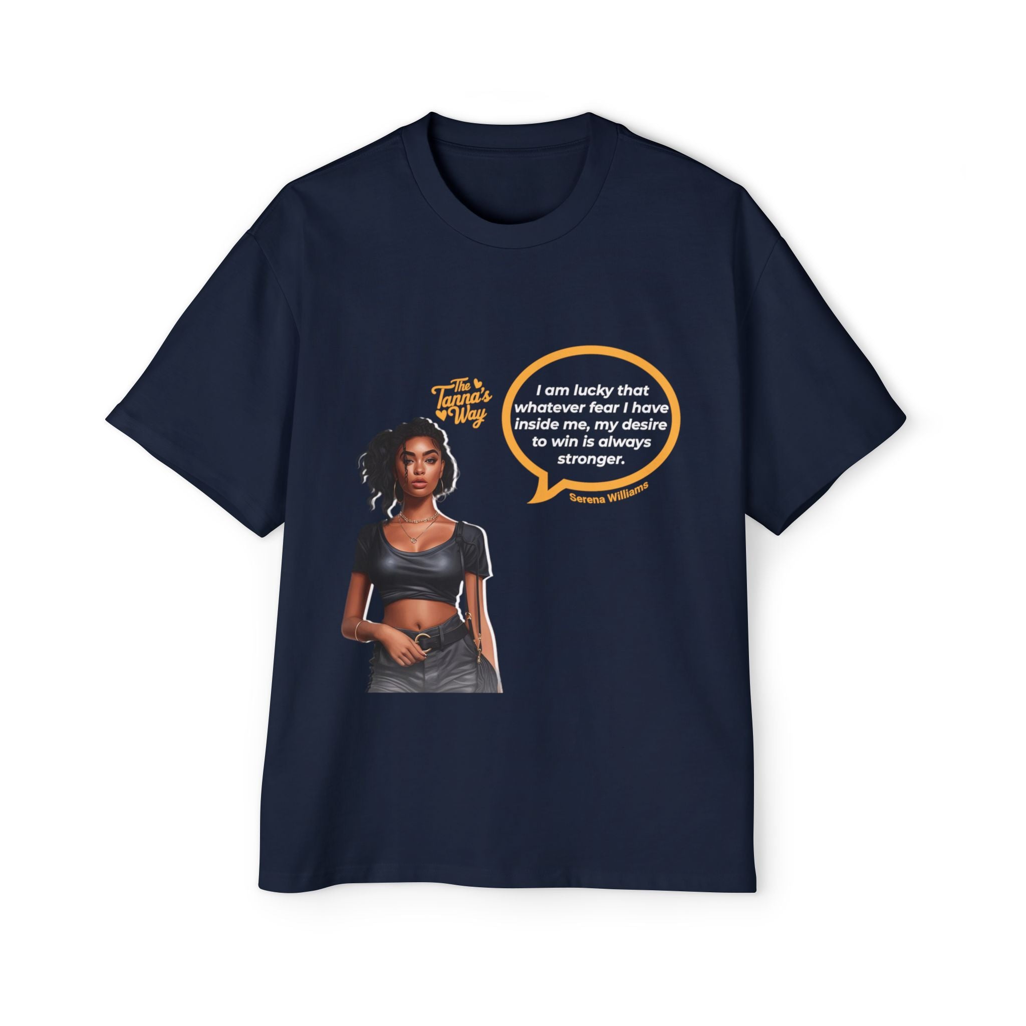 Serena Williams | Men's Heavy Oversized Tee